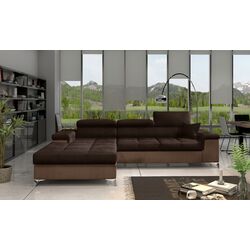 Canapea de colt Eltap Ricardo Monolith 29/Monolith 09 Right (Brown Dark/Brown Light) Thumb