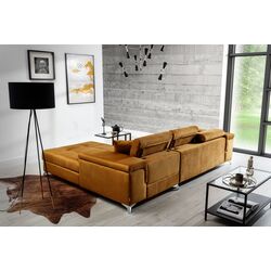 Canapea de colt Eltap Ricardo Monolith 48 Left (Mustard) Thumb