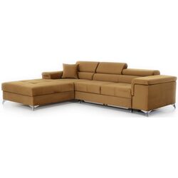 Canapea de colt Eltap Ricardo Monolith 48 Left (Mustard)