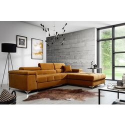 Canapea de colt Eltap Ricardo Monolith 48 Left (Mustard) Thumb