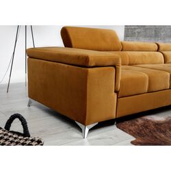 Canapea de colt Eltap Ricardo Monolith 48 Left (Mustard) Thumb