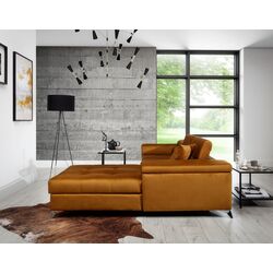 Canapea de colt Eltap Ricardo Monolith 48 Left (Mustard) Thumb