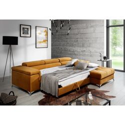 Canapea de colt Eltap Ricardo Monolith 48 Right (Mustard) Thumb