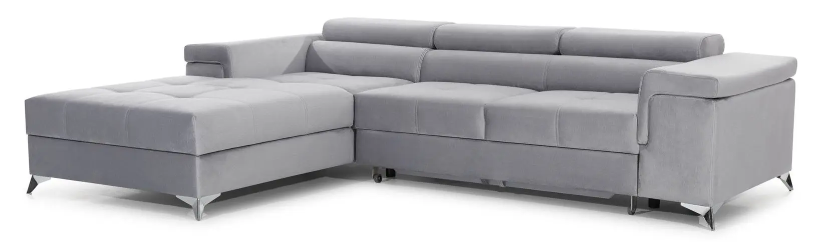 Canapea de colt Eltap Ricardo Monolith 84 Left (Gray Light)