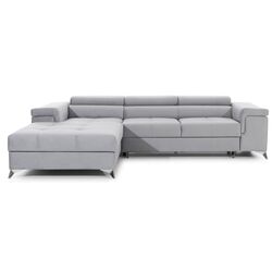 Canapea de colt Eltap Ricardo Monolith 84 Left (Gray Light)