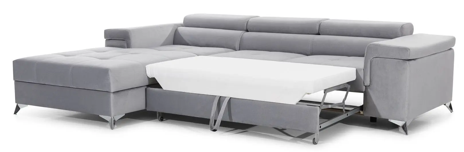 Canapea de colt Eltap Ricardo Monolith 84 Left (Gray Light)