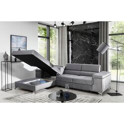 Canapea de colt Eltap Ricardo Monolith 84 Left (Gray Light) Thumb