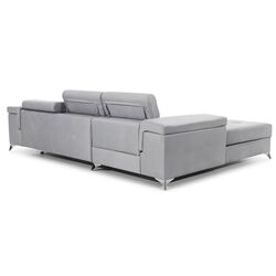 Диван угловой Eltap Ricardo Monolith 84 Right (Gray Light) Thumb