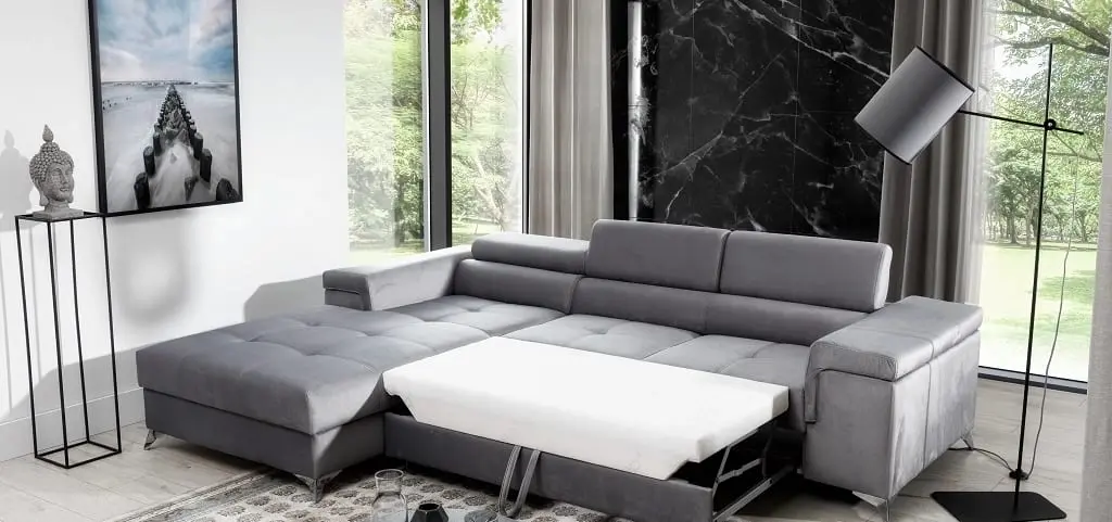 Canapea de colt Eltap Ricardo Righ Kronos 07 (Black)