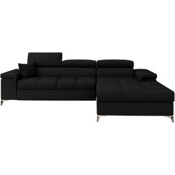 Canapea de colt Eltap Ricardo Sawana 14 Right (Black)