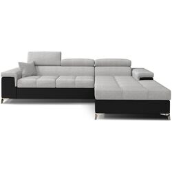 Диван угловой Eltap Ricardo Sawana 21/Soft 11 Right (Gray/Black)