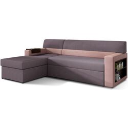 Canapea de colt Eltap Rico Soro 65/Soro 61 Left (Purple/Pink)