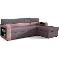 Canapea de colt Eltap Rico Soro 65/Soro 61 Right (Purple/Pink)