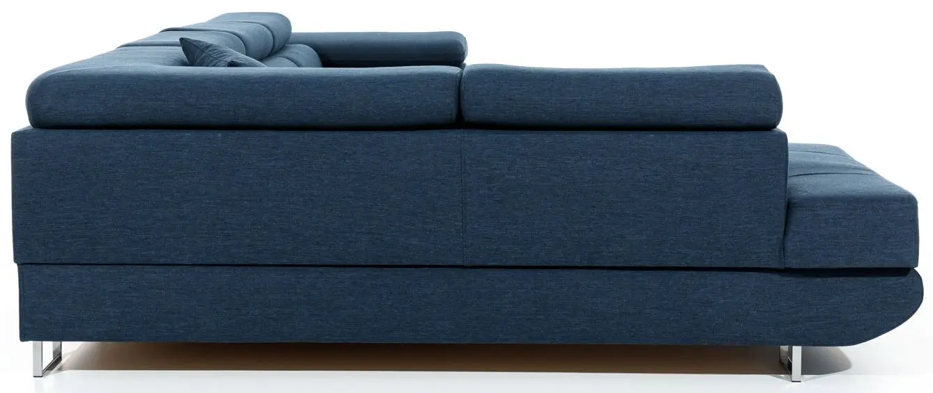 Диван угловой Eltap Rodrigo Sawana 05/Soft 17 Left (Dark Gray/White) - 8