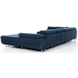 Диван угловой Eltap Rodrigo Sawana 05/Soft 17 Left (Dark Gray/White) Thumb