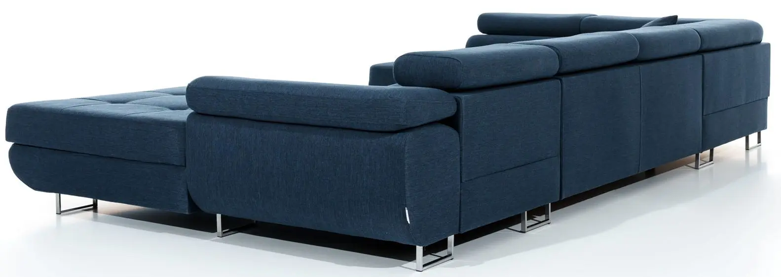 Диван угловой Eltap Rodrigo Sawana 05/Soft 17 Left (Dark Gray/White) - 7