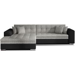 Canapea de colt Eltap Sorento Berlin 01/Soft 11 Left (Gray/Black)