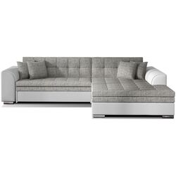 Canapea de colt Eltap Sorento Berlin 01/Soft 17 Right (Gray/White)