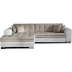 Диван угловой Eltap Sorento Dora 21/Soft 17 Left (Beige/White)