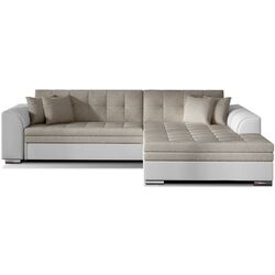 Диван угловой Eltap Sorento Dora 21/Soft 17 Right (Beige/White)