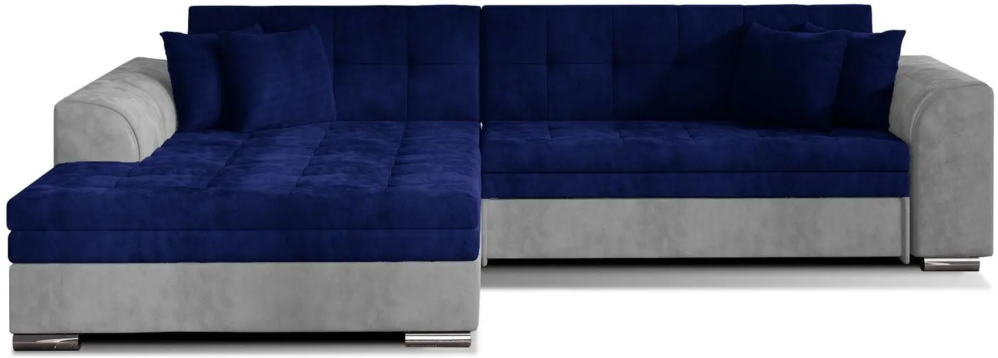 Canapea de colt Eltap Sorento Kronos 09/Paros 05 Left (Blue/Gray Light)