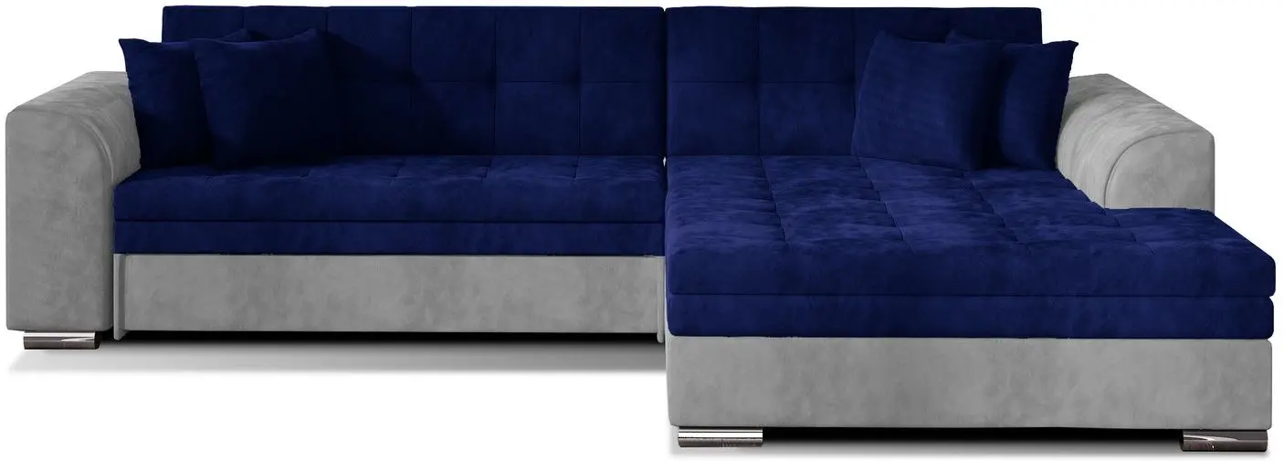 Canapea de colt Eltap Sorento Kronos 09/Paros 05 Right (Blue/Gray Light)