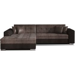 Canapea de colt Eltap Sorento Monolith 09/Monolith 29 Left (Brown Light/Brown Dark)