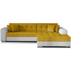 Canapea de colt Eltap Sorento Omega 68/Soft 17 Right (Yellow/White)
