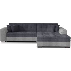 Canapea de colt Eltap Sorento Paros 06/Paros 05 Right (Graphite/Gray Light)