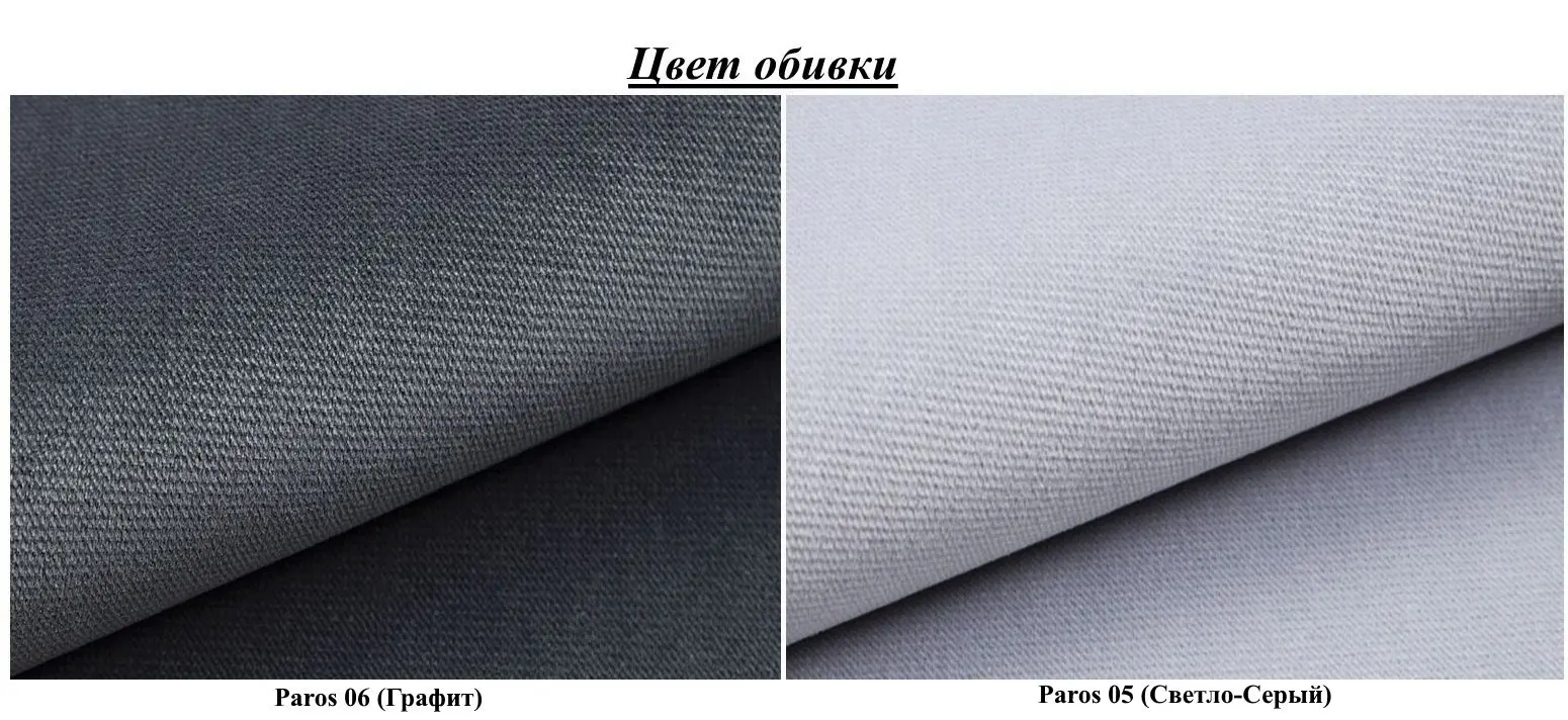 Диван угловой Eltap Sorento Paros 06/Paros 05 Right (Graphite/Gray Light) - 3