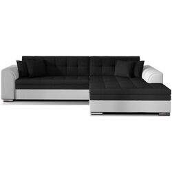 Диван угловой Eltap Sorento Sawana 14/Soft 17 Right (Black/White)