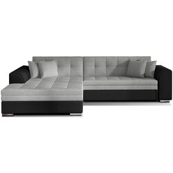 Canapea de colt Eltap Sorento Sawana 21/Soft 11 Left (Gray/Black)