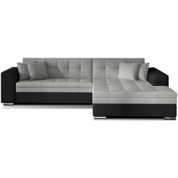 Canapea de colt Eltap Sorento Sawana 21/Soft 11 Right (Gray/Black)