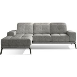 Canapea de colt Eltap Torrense Berlin 01 Left (Gray)