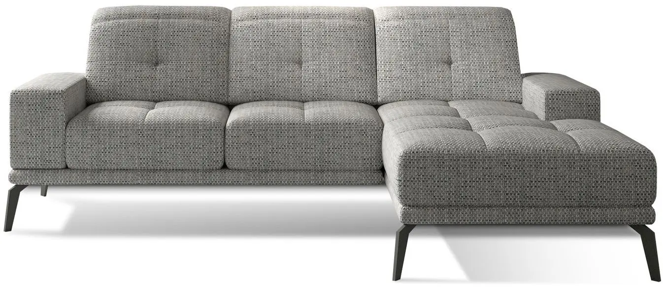 Canapea de colt Eltap Torrense Berlin 01 Right (Gray)