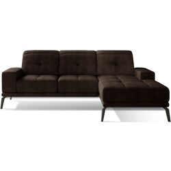 Canapea de colt Eltap Torrense Dora 28 Right (Dark Brown)