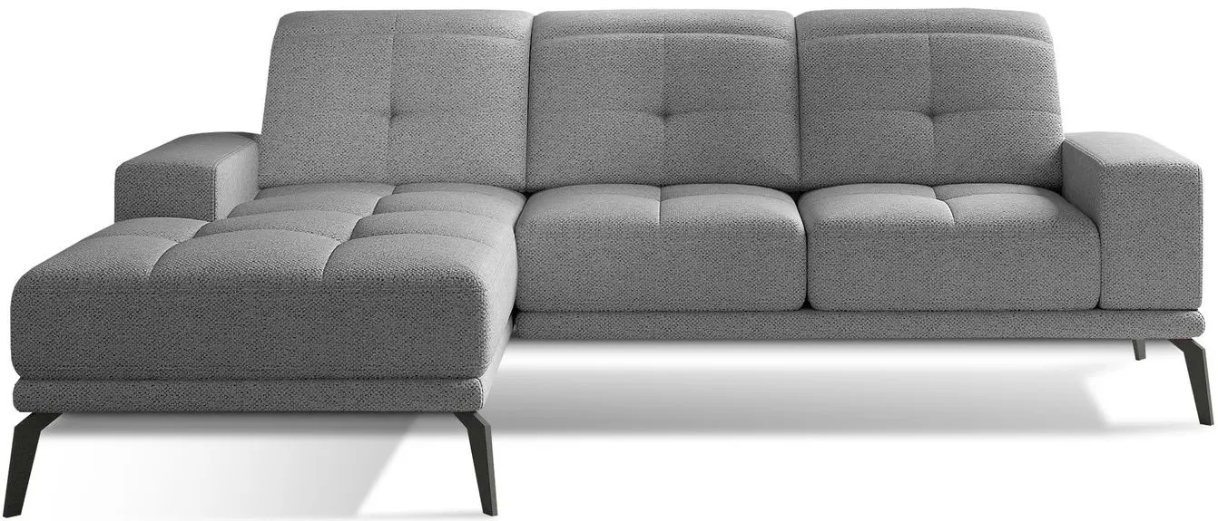 Canapea de colt Eltap Torrense Grande 81 Left (Gray Light)