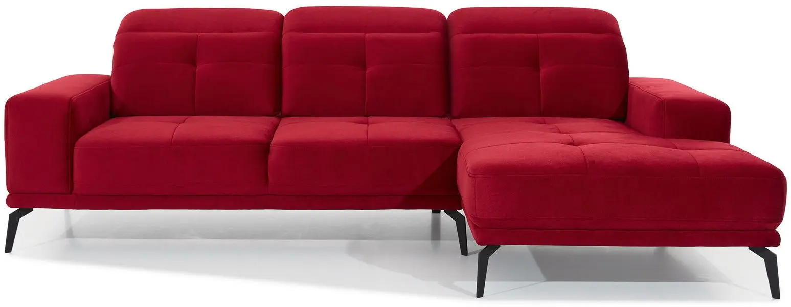 Canapea de colt Eltap Torrense Kronos 02 Right (Pomegranate)