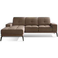 Canapea de colt Eltap Torrense Monolith 09 Left (Brown Light)