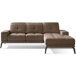 Canapea de colt Eltap Torrense Monolith 09 Right (Brown Light)