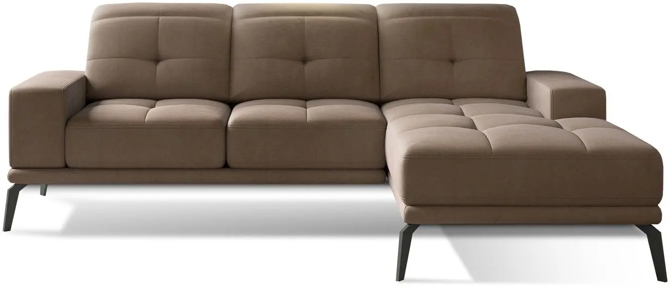 Canapea de colt Eltap Torrense Monolith 09 Right (Brown Light)