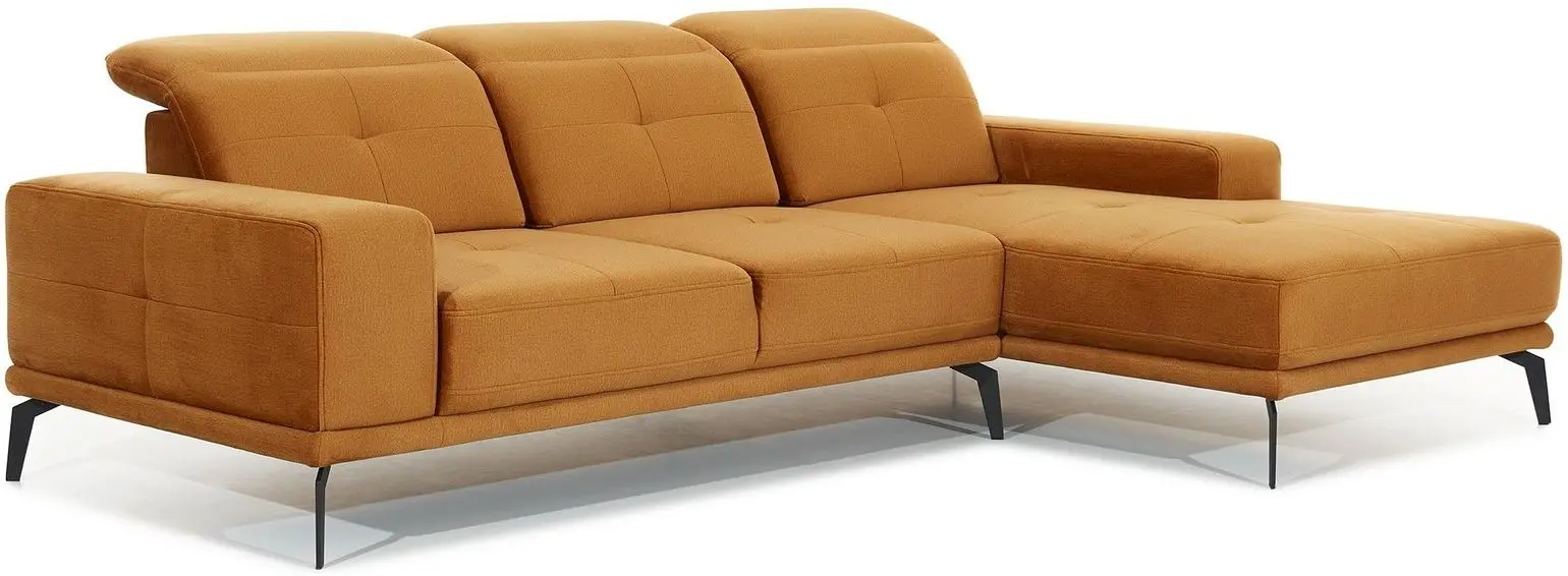 Canapea de colt Eltap Torrense Monolith 48 Left (Orange)