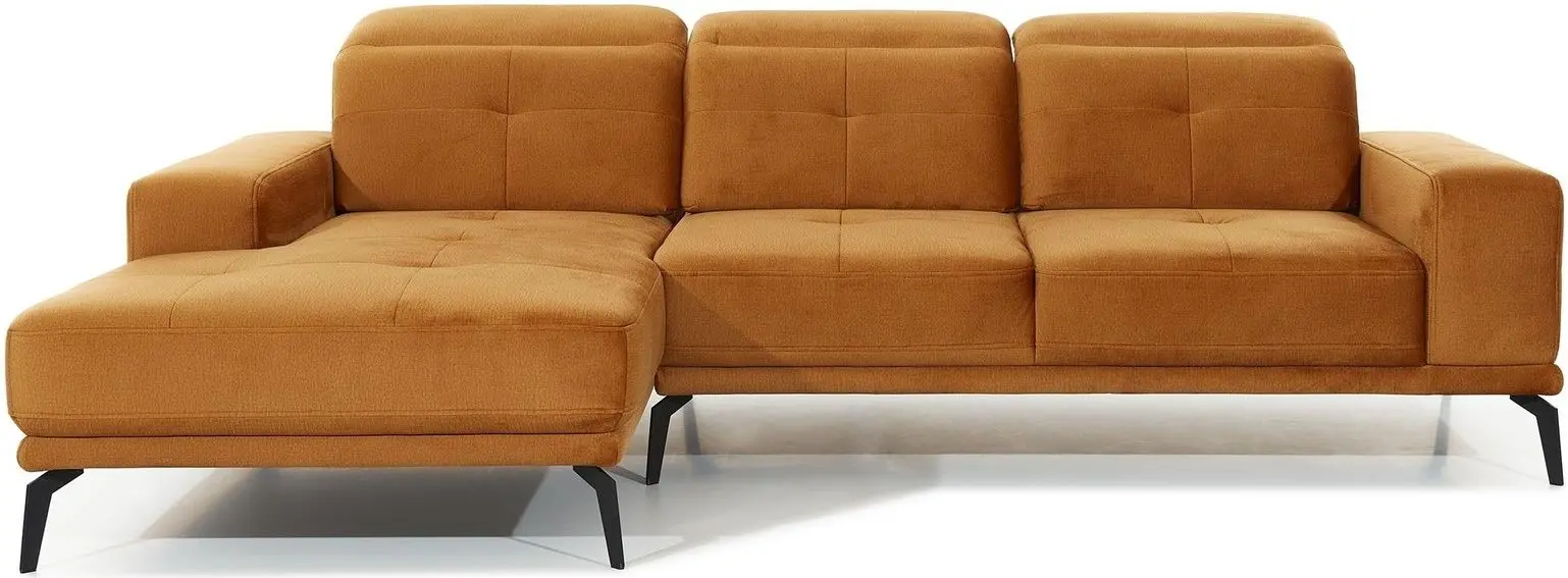 Canapea de colt Eltap Torrense Monolith 48 Left (Orange)