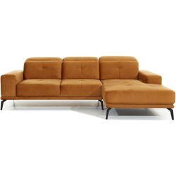 Canapea de colt Eltap Torrense Monolith 48 Right (Orange)