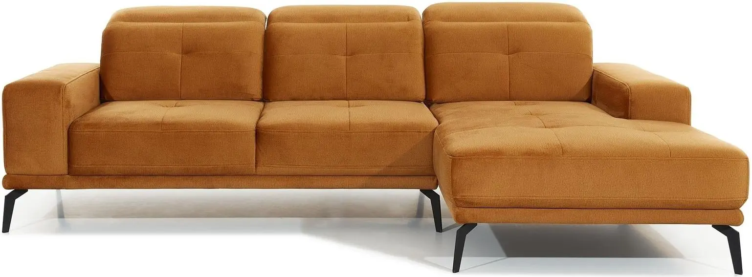 Canapea de colt Eltap Torrense Monolith 48 Right (Orange)