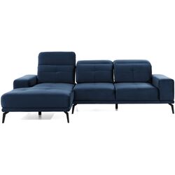 Canapea de colt Eltap Torrense Monolith 77 Left (Blue)