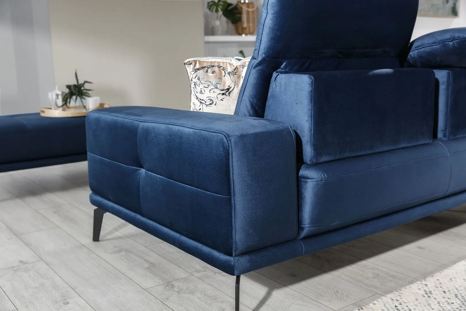 Canapea de colt Eltap Torrense Monolith 77 Left (Blue)