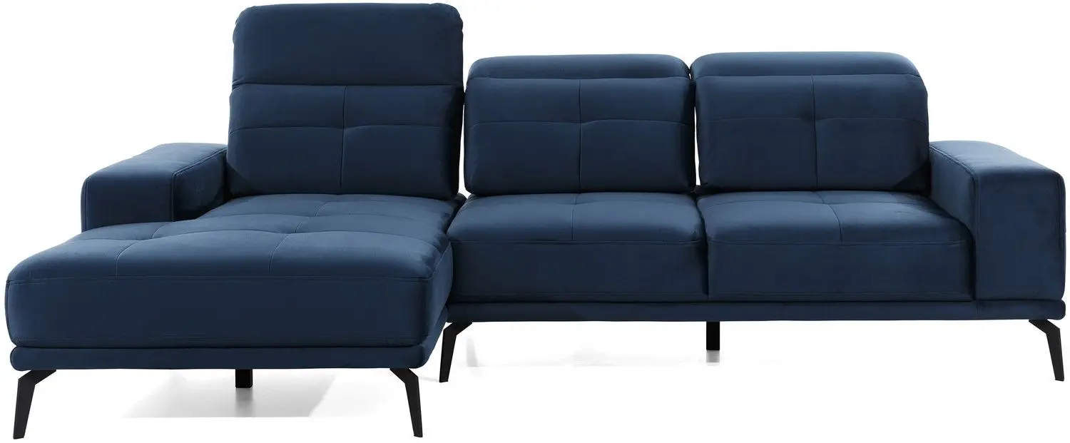 Canapea de colt Eltap Torrense Monolith 77 Left (Blue)