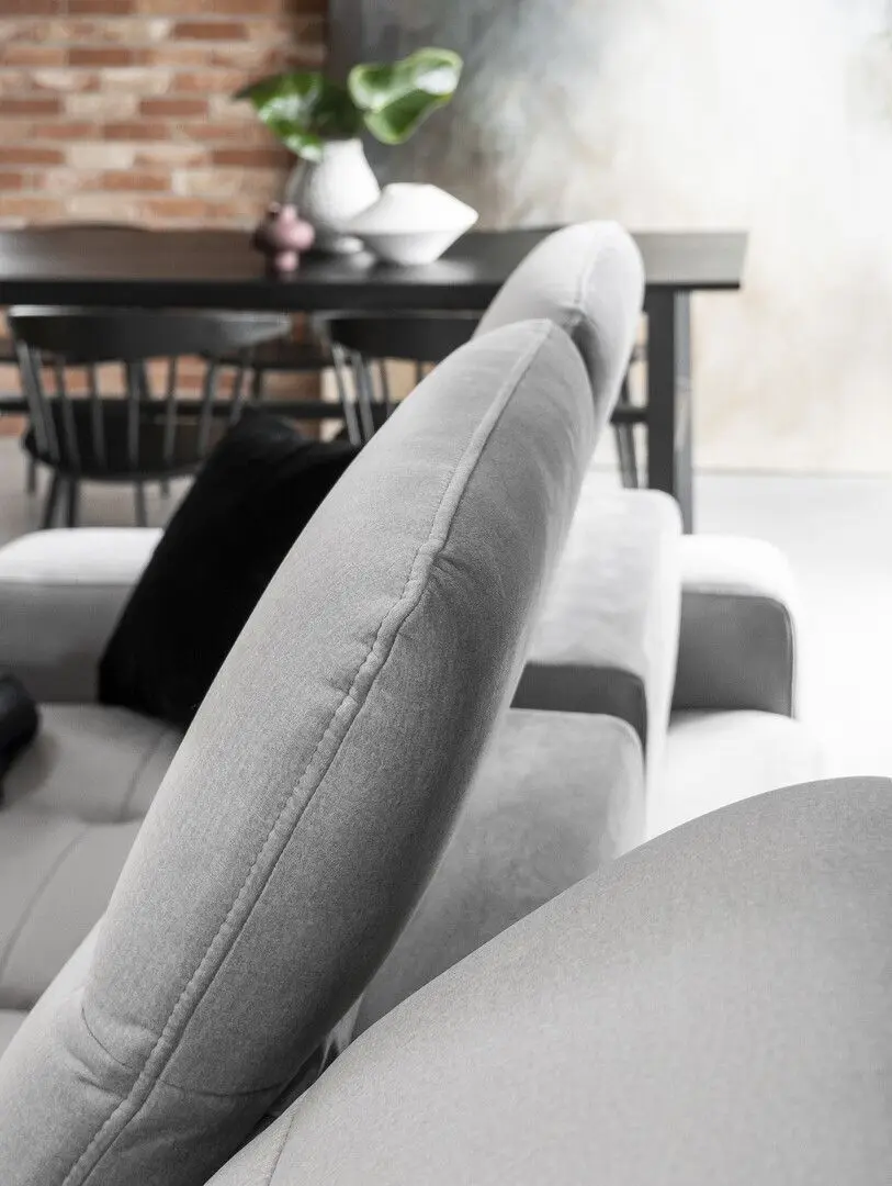 Canapea de colt Eltap Torrense Monolith 84 Left (Gray Light)