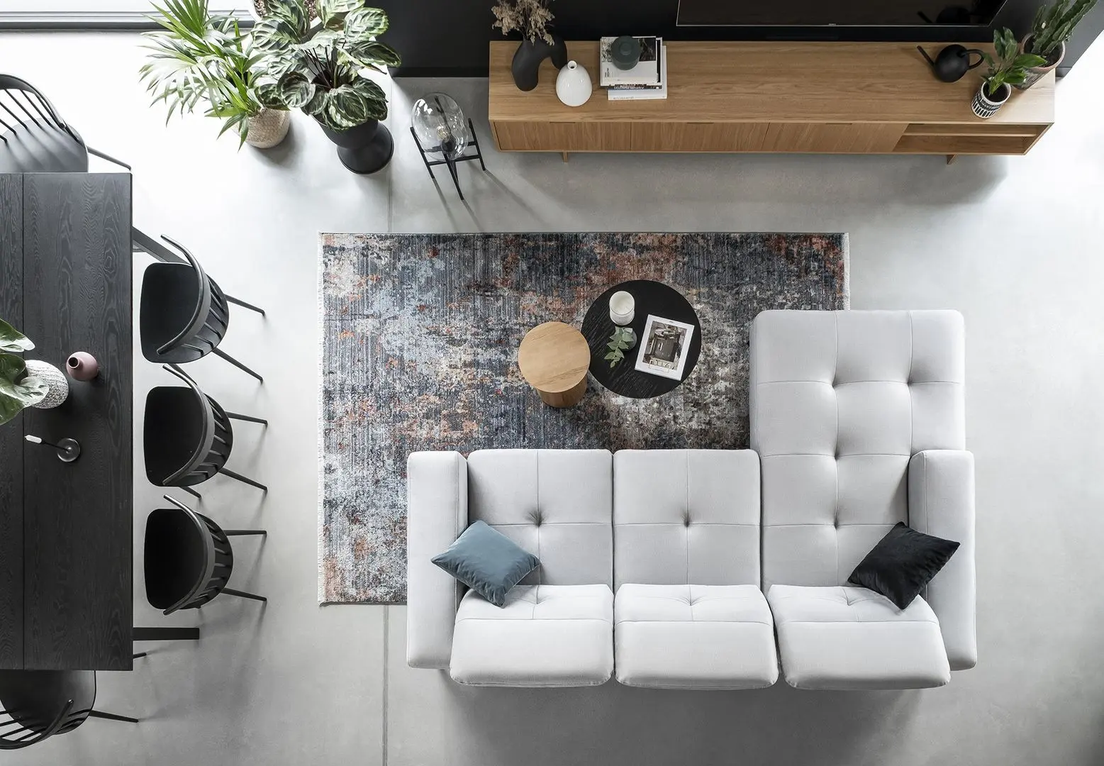 Canapea de colt Eltap Torrense Monolith 84 Left (Gray Light)